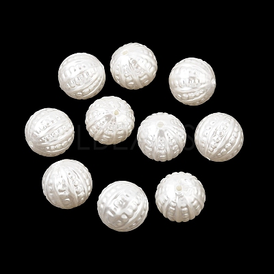 ABS Plastic Imitation Pearl Beads PL-CBA8DB3-15-1