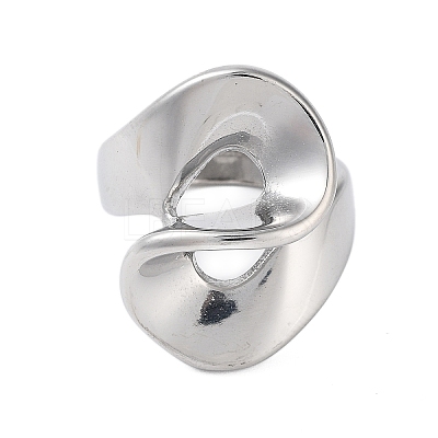 Non-Tarnish 304 Stainless Steel Rings for Women RJEW-K270-03B-P-1