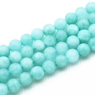 Natural Quartz Beads Strands G-N355-6mm-37-1