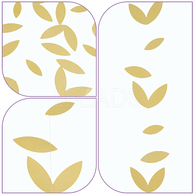 6Pcs Paper Garlands DIY-GF0013-07B-1