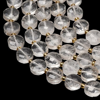 Natural Quartz Crystal Beads Strands G-B094-A37-01-1
