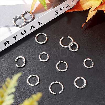 12Pcs 6 Size 304 Stainless Steel Cuff Earrings EJEW-UN0001-82-1