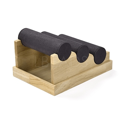 3 Layer Wood Jewelry Bracelet Displays Stands RDIS-K003-02A-1