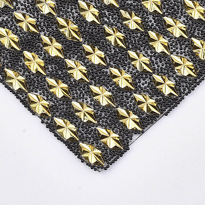 Glitter Hotfix Resin Rhinestone RB-T012-20G-1
