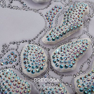 Preciosa&reg MAXIMA Crystal No Hotfix Flatback Stones Y-PRC-NSS6-80250-200-1