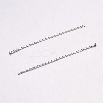 Tarnish Resistant 304 Stainless Steel Flat Head Pins STAS-H358-07B-1