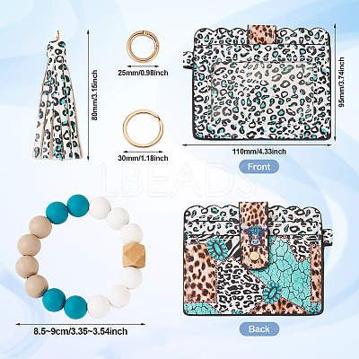 Silicone Beads Keychain KEYC-TAC00025-1