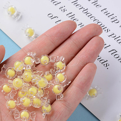 Transparent Acrylic Beads LS-TACR-S152-03A-SS2105-1