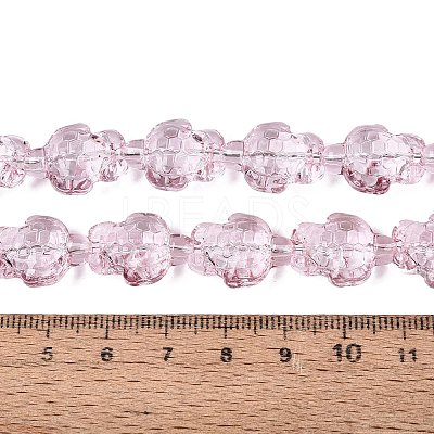 Transparent Glass Beads Strands DGLA-N021-02A-03-1