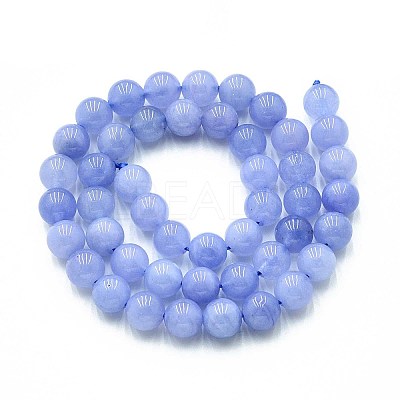 Natural Quartz Beads Strands G-N355-8mm-30-1