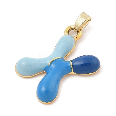 Alloy Enamel Pendants ENAM-S023-01G-X-1