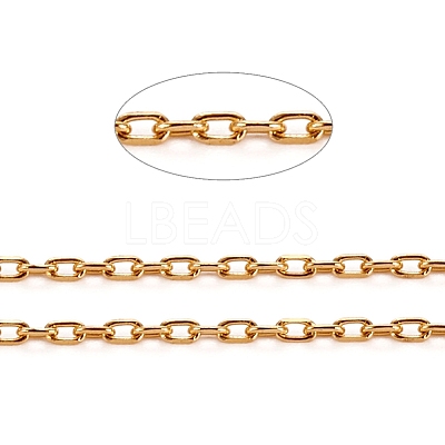 Ion Plating(IP) 304 Stainless Steel Cable Chains CHS-D005-02G-1