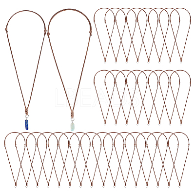 9Pcs Waxed Polyester Cord Necklace Making NJEW-PH01587-1