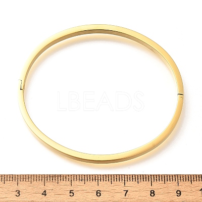 Ion Plating(IP) 304 Stainless Steel Bangles BJEW-E277-42A-G-1