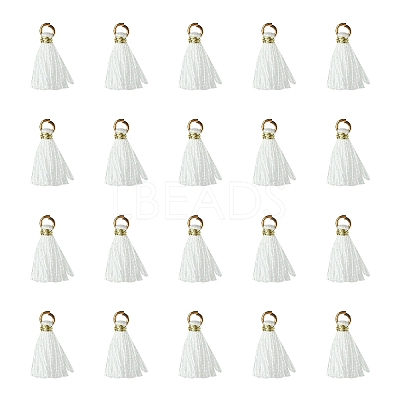 Polycotton(Polyester Cotton) Tassel Pendant Decorations FIND-YW0004-58C-1