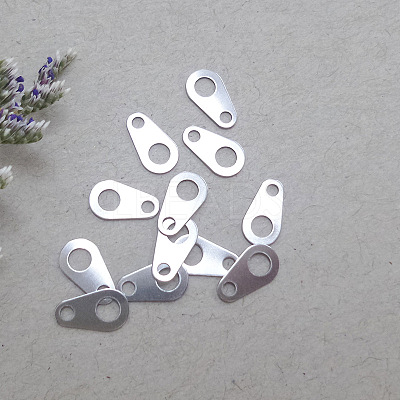 Non-Tarnish 316 Surgical Stainless Steel Chain Tabs STAS-L236-04C-1