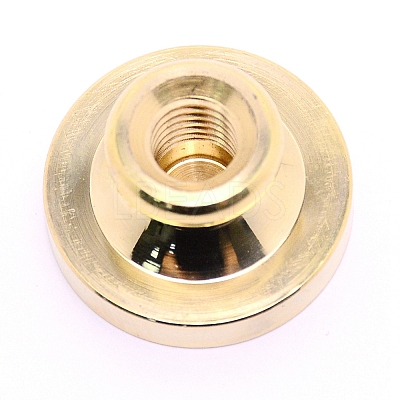 Brass Wax Sealing Stamp Head AJEW-TAC0026-01LG-04-1