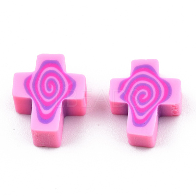 Handmade Polymer Clay Beads CLAY-T020-30G-1