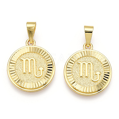 Brass Pendants KK-T070-01G-06-1