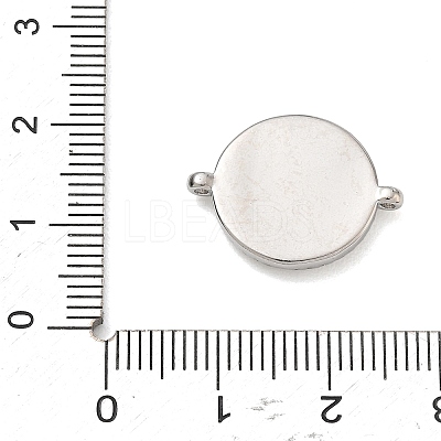 Rack Plating Brass Micro Pave Clear Cubic Zirconia Connector Charms CU-CBA01AA-23P-1