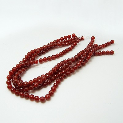 Natural Carnelian Beads Strands G-G338-12mm-02-1