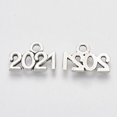 Tibetan Style Alloy Charms LS-TIBE-T010-36AS-RS-1