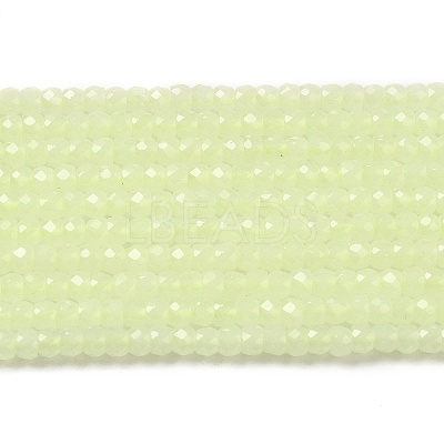Synthetic Luminous Stone Beads Strands G-C086-01A-06-1