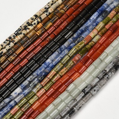 Natural Mixed Gemstone Beads Strands G-P600-B-01-1