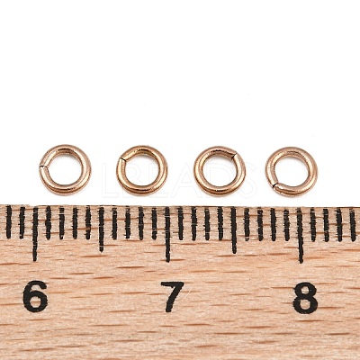 304 Stainless Steel Open Jump Rings SA-CBAF81C-01E-RG-1