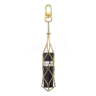 Iron Pouch Empty Stone Holder Pendant Decoration RN-CJ8D6E-G-1