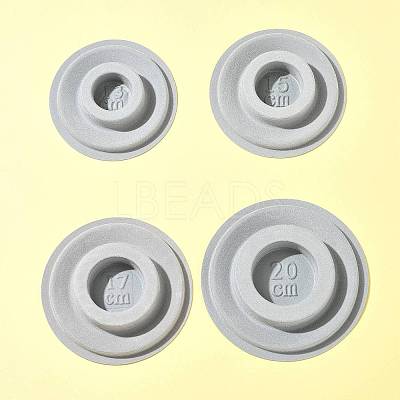 4Pcs 4 Styles PE and Flocking Bead Design Boards ODIS-FS0001-01E-1
