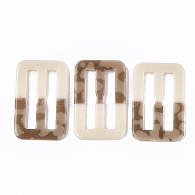 Acrylic Slide Buckles OACR-T020-031B-1