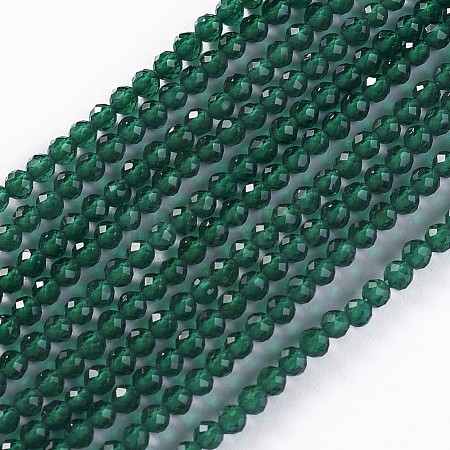 Glass Beads Strands EGLA-E057-02B-18-1