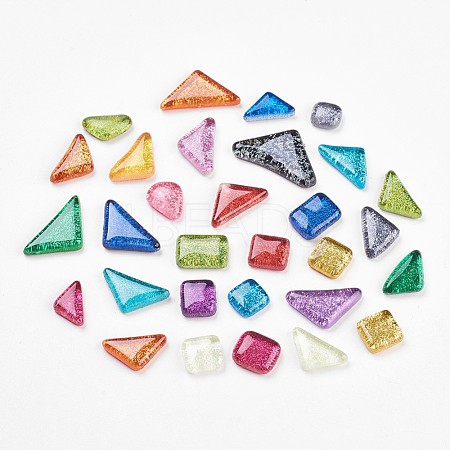 Glass Cabochons GLAA-WH0005-E-1