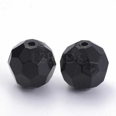 Opaque Acrylic Beads SACR-S300-05J-02-1