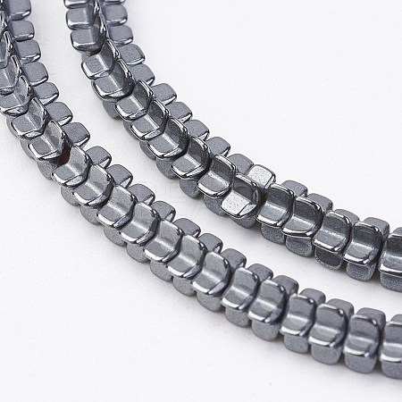 Non-magnetic Synthetic Hematite Beads Strands G-F396-07-1
