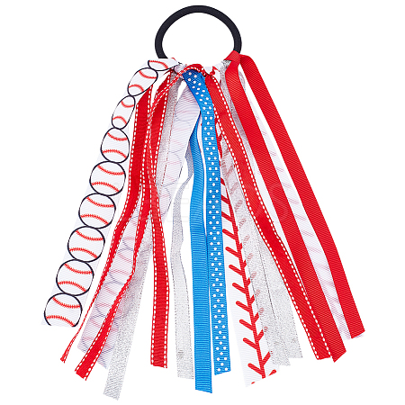Polyester Hair Ties OHAR-WH0033-005B-1