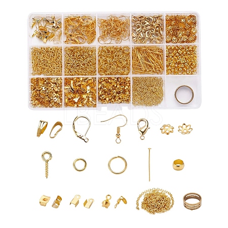 Metal Jewelry Findings Sets DIY-YW0001-23G-1