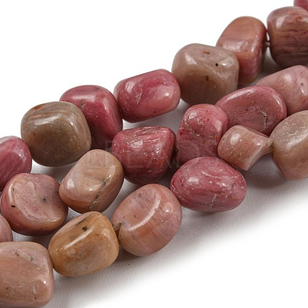 Natural Rhodochrosite Bead Strands G-P070-61-1