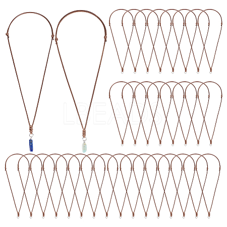 9Pcs Waxed Polyester Cord Necklace Making NJEW-PH01587-1