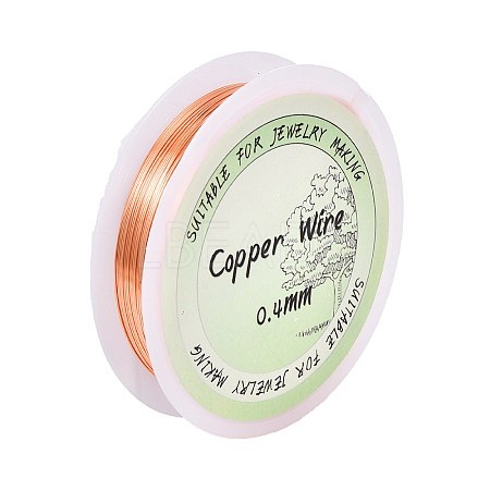 Round Copper Jewelry Wire CWIR-YW0001-03C-09-1