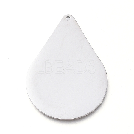 304 Stainless Steel Pendants STAS-L238-084A-P-1