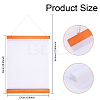 Wall Mounted Brooch Jewelry Display Rolls ODIS-WH0001-61-2