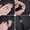 1Pc Titanium Alloy TC4 Beads FIND-BBC0003-97B-4