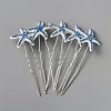 Wedding Bridal Hair Forks OHAR-WH0021-13A-S-1