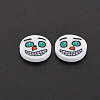 Halloween Handmade Polymer Clay Cabochons CLAY-N006-110-4