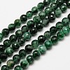 Natural Malaysia Jade Bead Strands G-M102-4mm-03-1