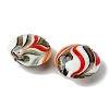 Handmade Gold Sand Lampwork Beads FOIL-B001-02-3