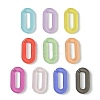 Transparent Frosted Acrylic Linking Rings OACR-B017-04B-1