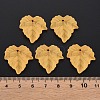 Autumn Theme Transparent Frosted Acrylic Pendants PAF002Y-9-6